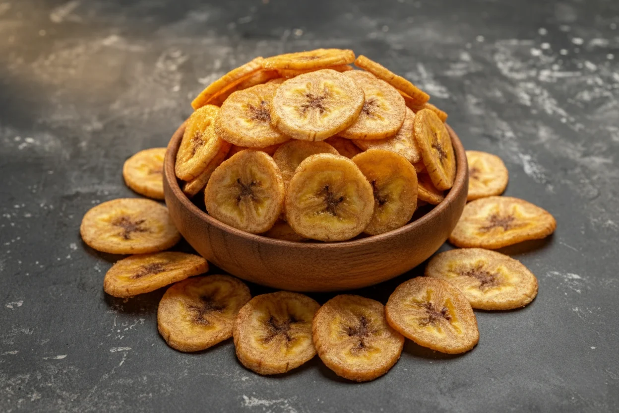 Best selling product: Banana Chips